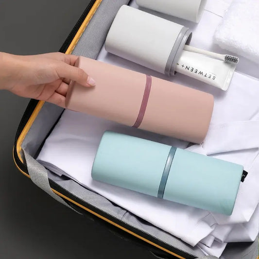 1Pc Toothbrush Travel Case Travel Toothbrush Holder Case Portable Travel Toothbrush Case for Traveling Camping Business Trip